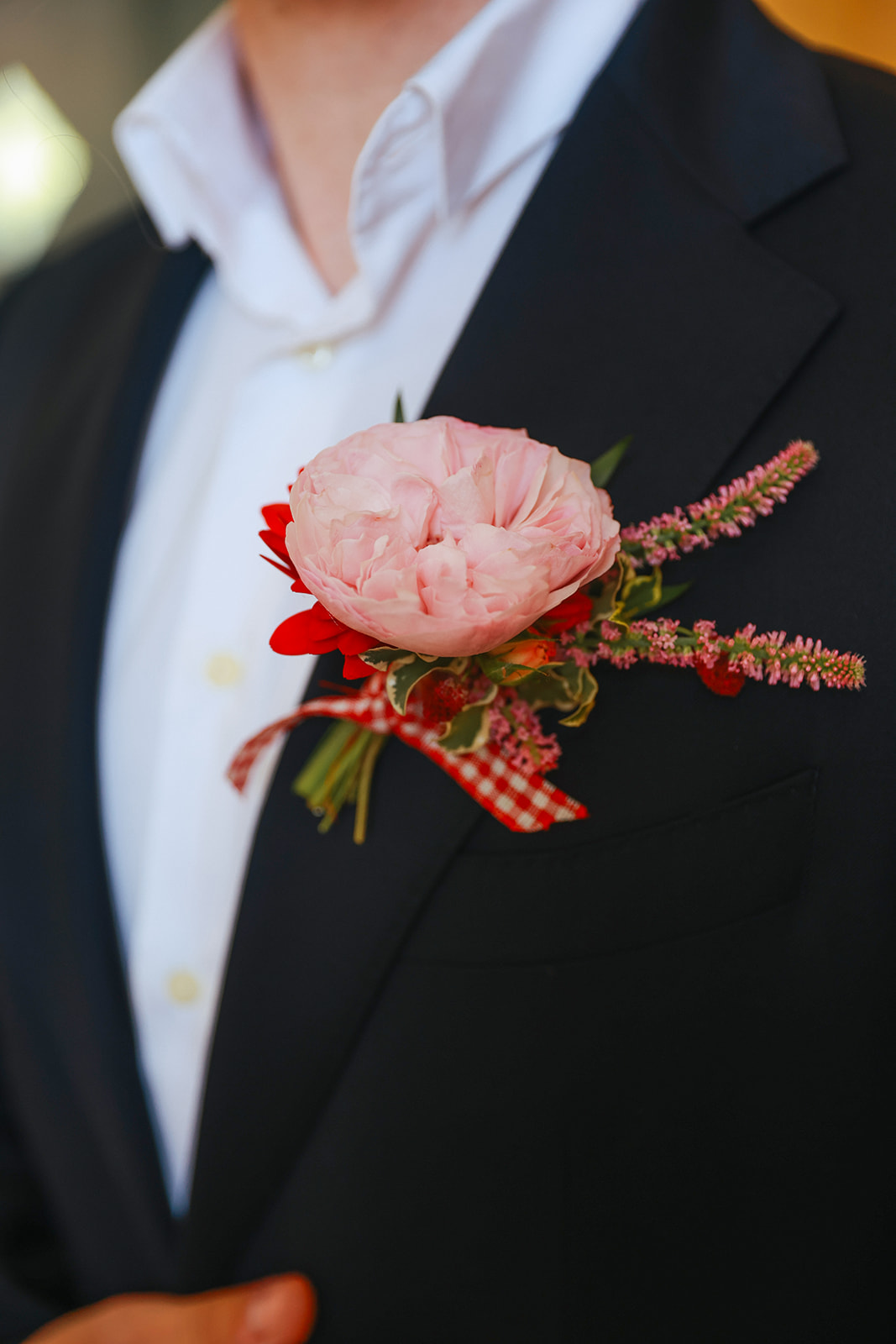 Boutonnières sur bois